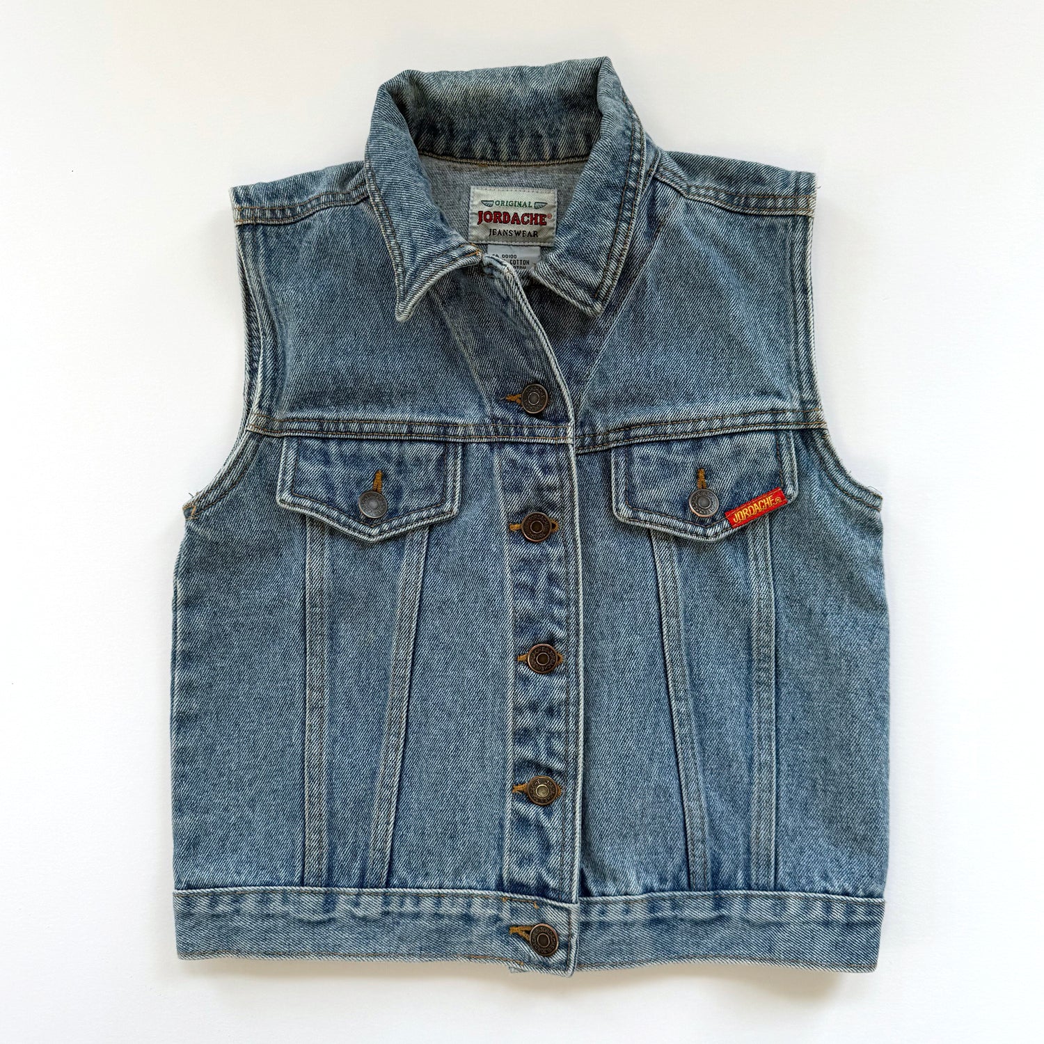 Jordache Jean Vest - Size 10