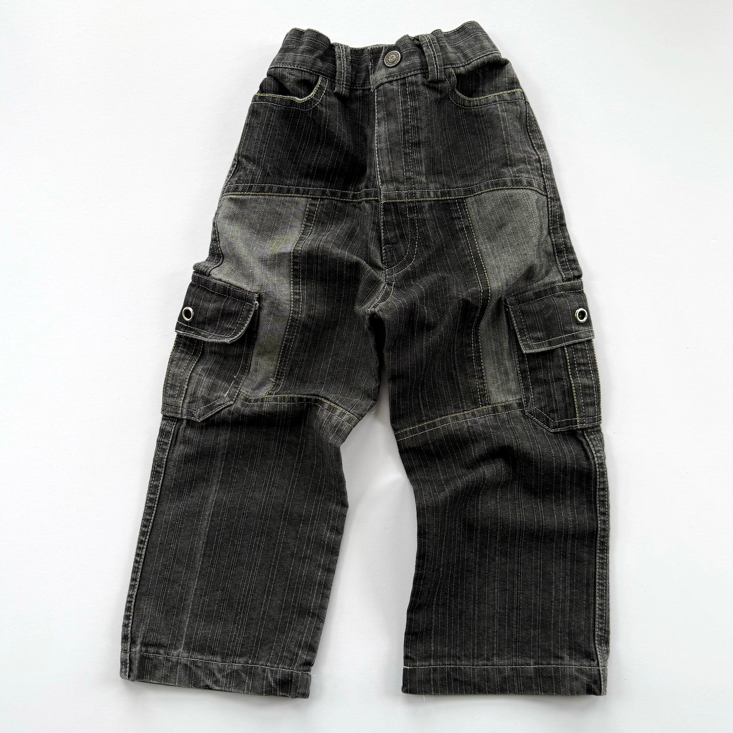 Cargo Pinstripey Pants - Size 5/6