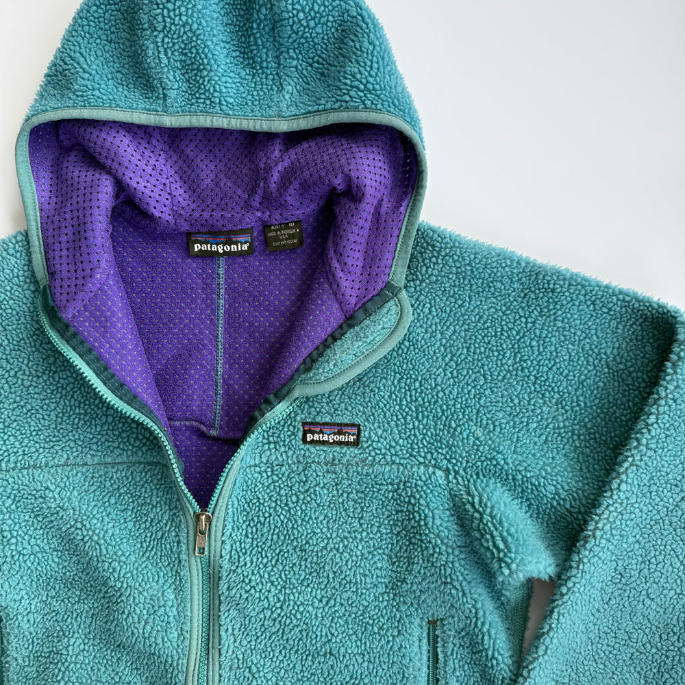 Patagonia Retro Fleece with Hood -  Size 10