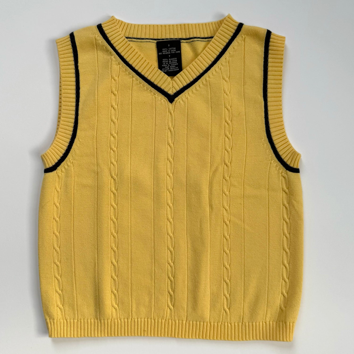 Yellow Vest - Size 7