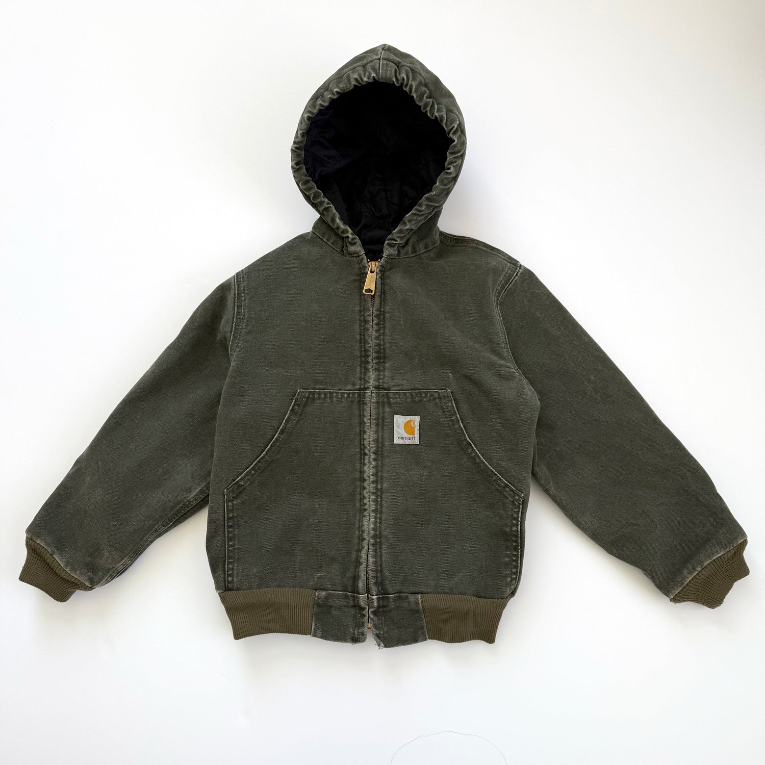 Carhartt Duck Canvas Quilted Jacket - Size S