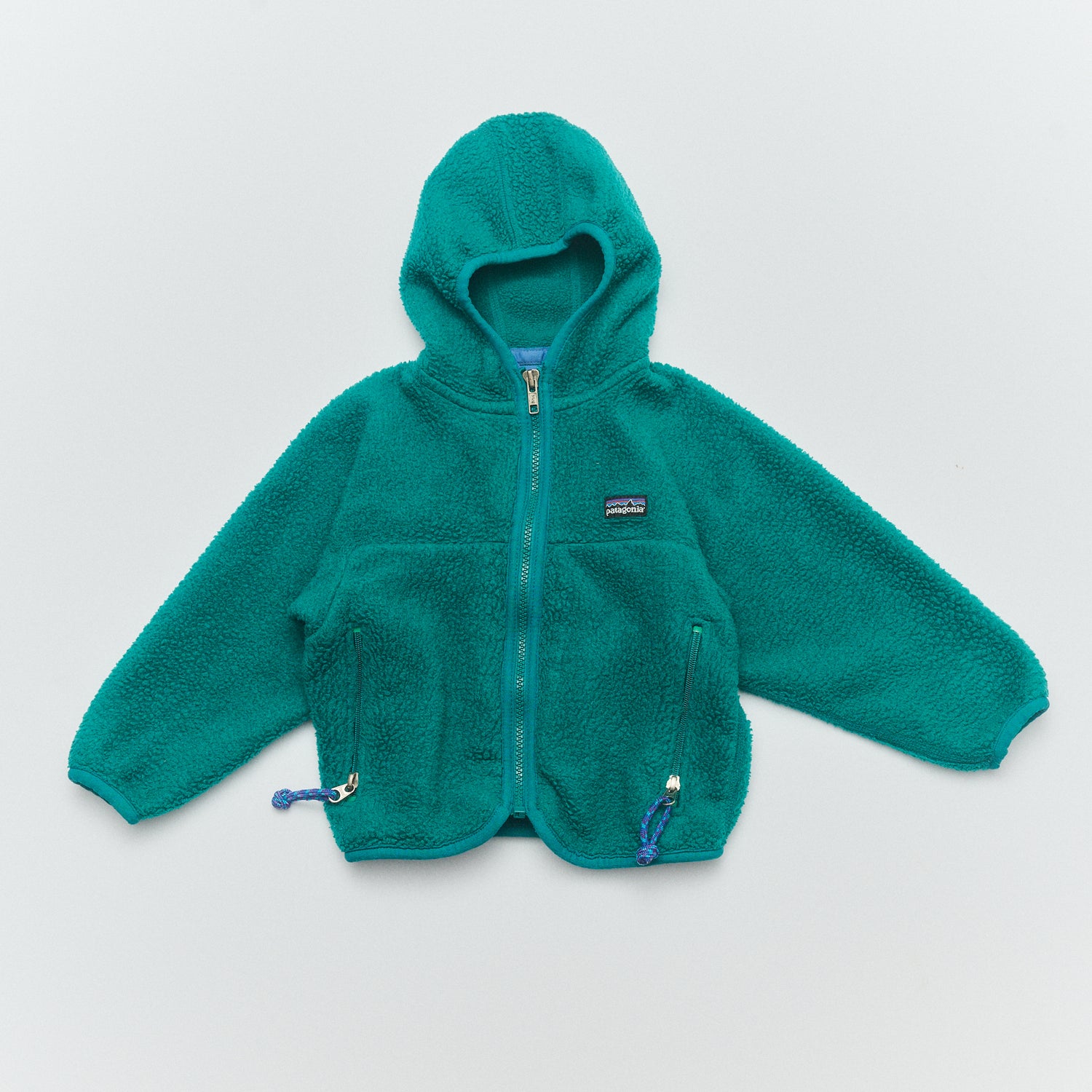 Patagonia 90s Fleece Jacket With Hood - Size 3T