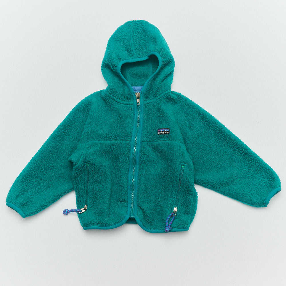 Patagonia 90s Fleece Jacket With Hood - Size 3T