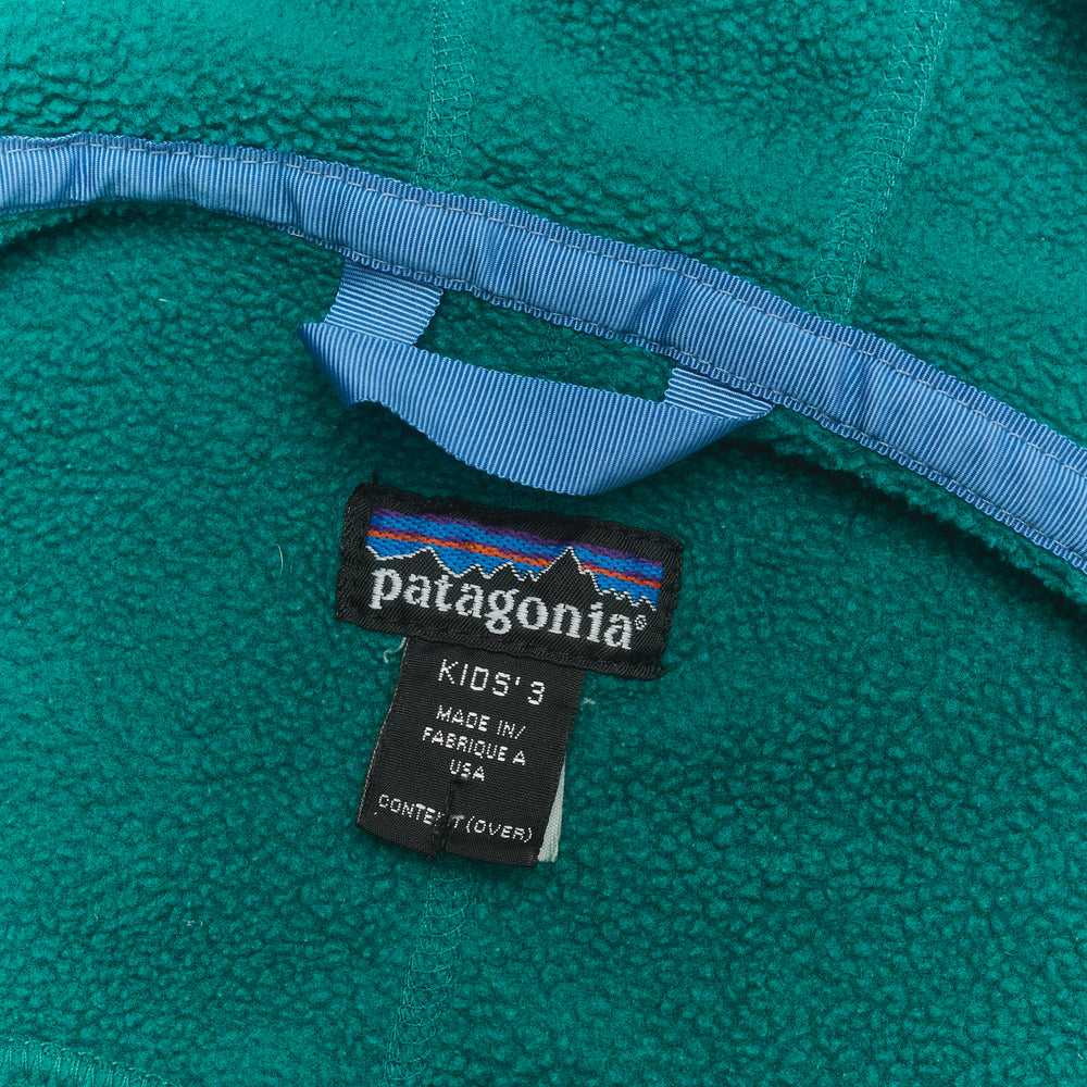 Patagonia 90s Fleece Jacket With Hood - Size 3T