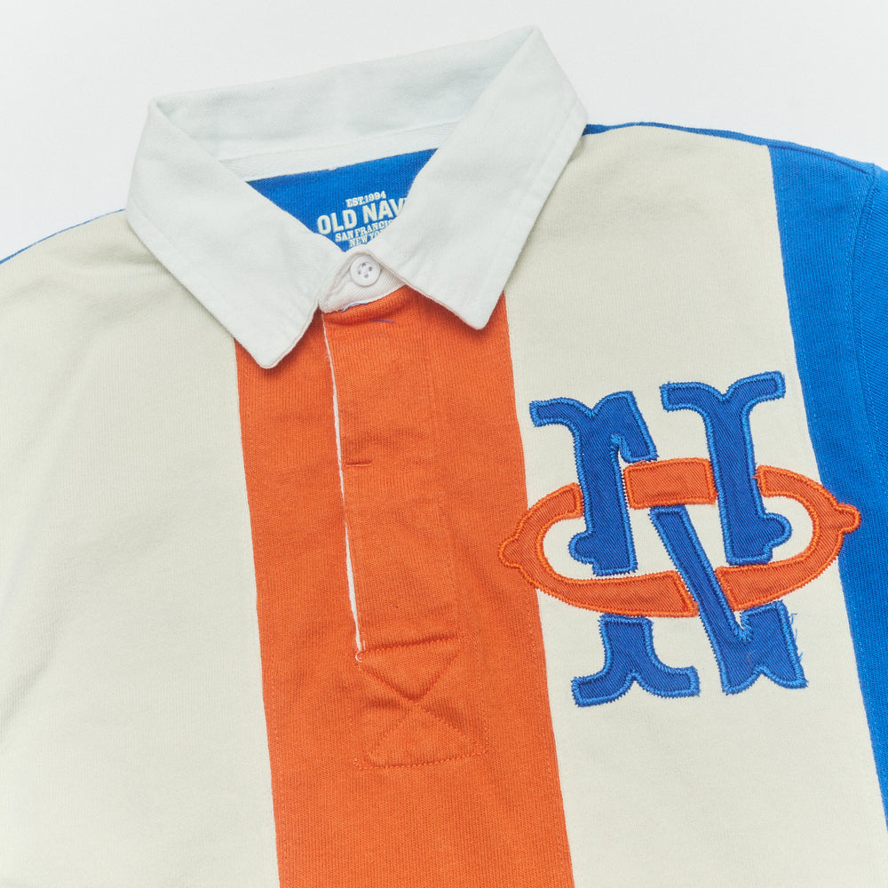 Old Navy Y2K Rugby Shirt - Size 8