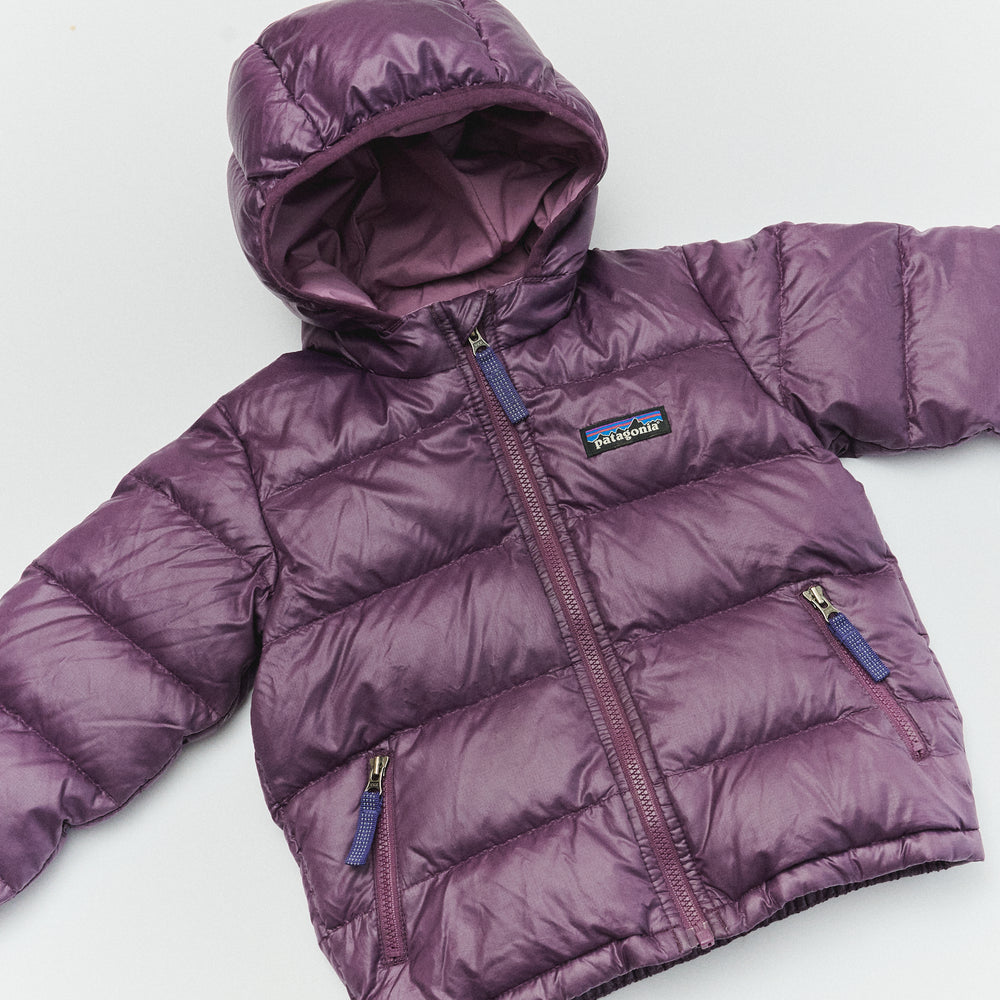 Patagonia Hi Loft Down Sweater Hoody - Size 12/18M