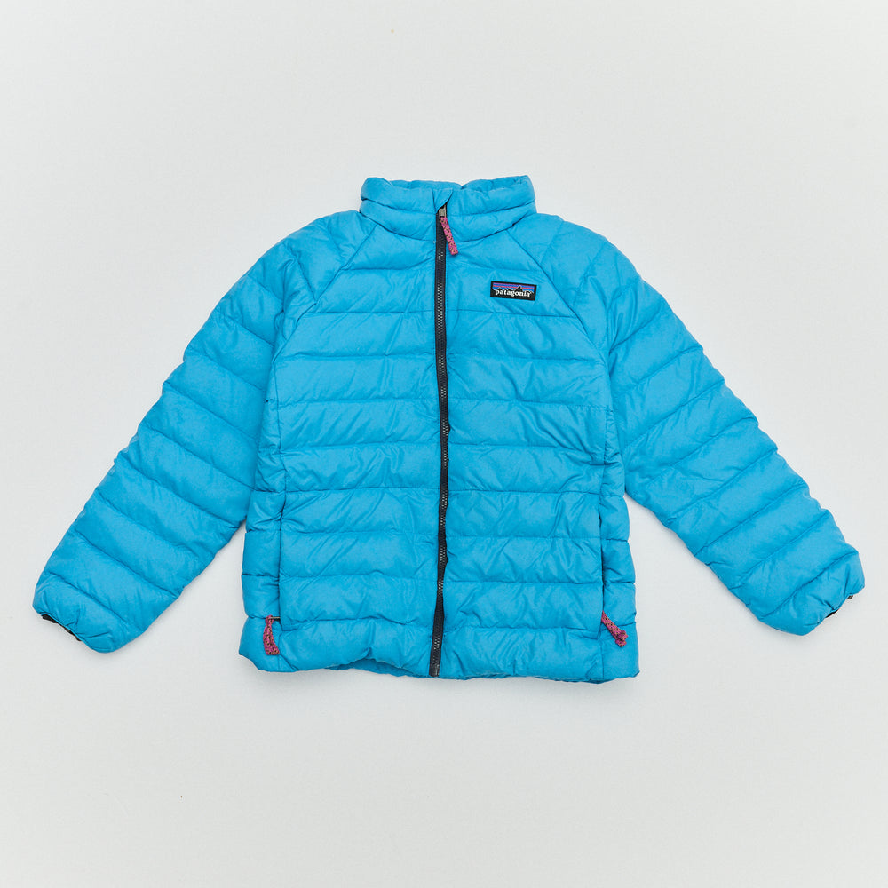 ジャケット・アウター patagonia down jacket light blue Patagonia Down Sweater Jacket - Size 5/6 – Two Bridges Clothier
