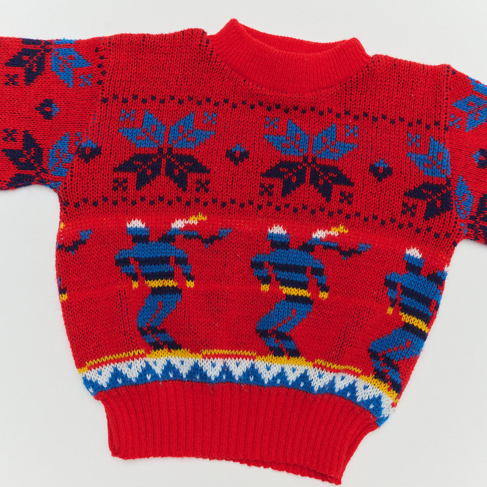 Nordic Knit Sweater - Size 3T