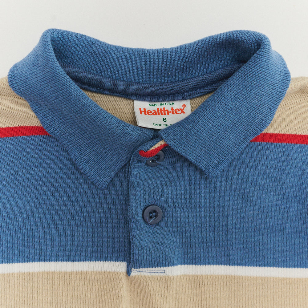 Health-Tex LS Polo - Size 5/6