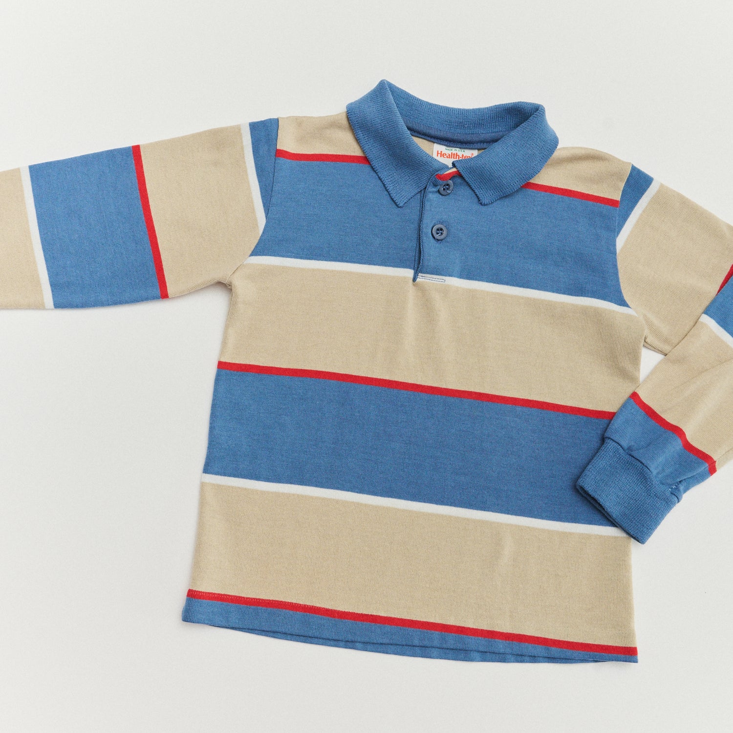 Health-Tex LS Polo - Size 5/6