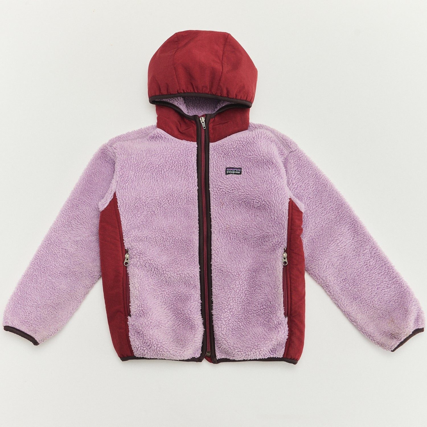 Patagonia Fleece with Hood - Size 6/7