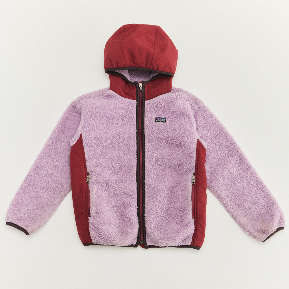 Patagonia Fleece with Hood - Size 6/7