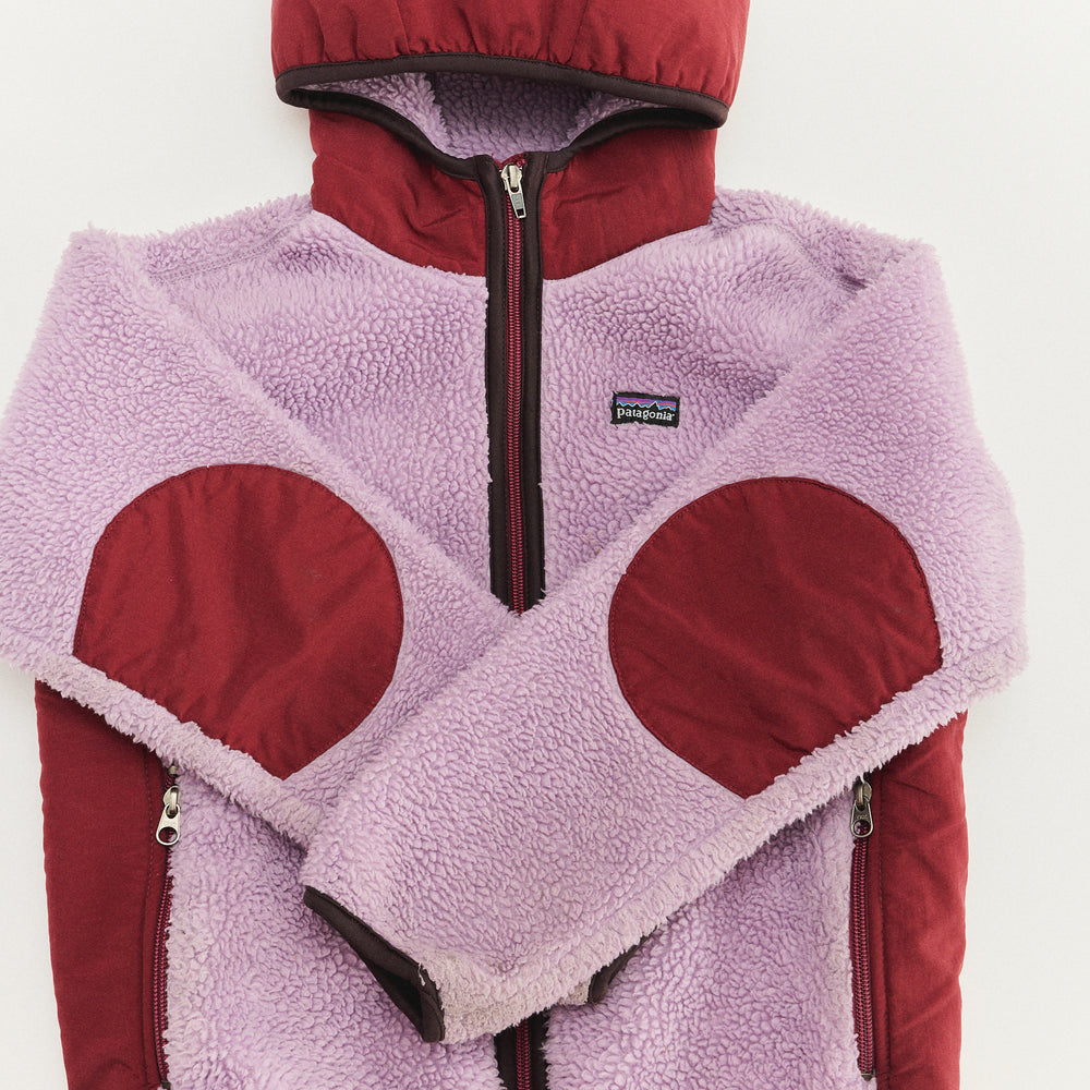 Patagonia Fleece with Hood - Size 6/7