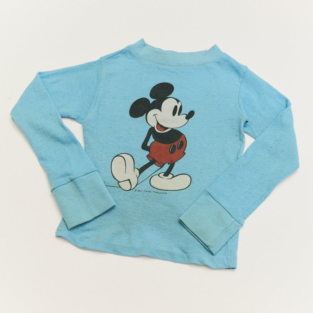 Mickey LS Tee 80s - Size 3/4