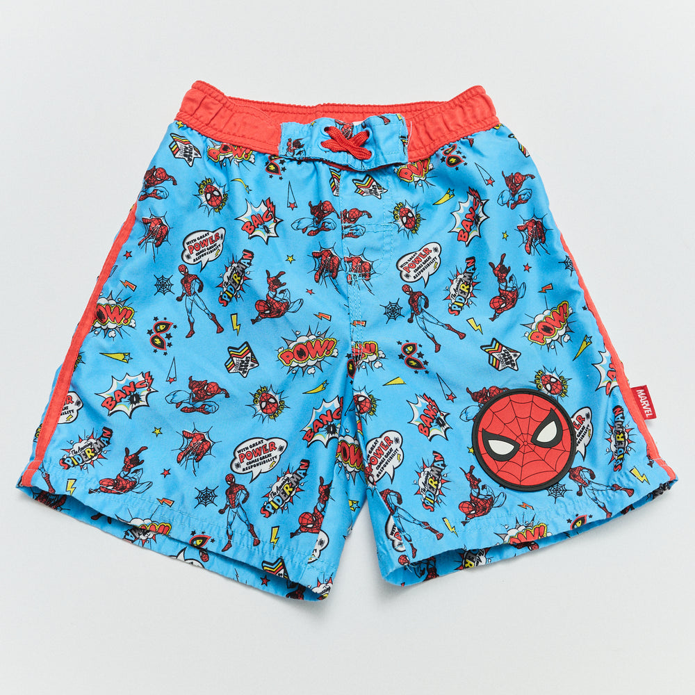 Spiderman Swim Shorts - Size 5/6