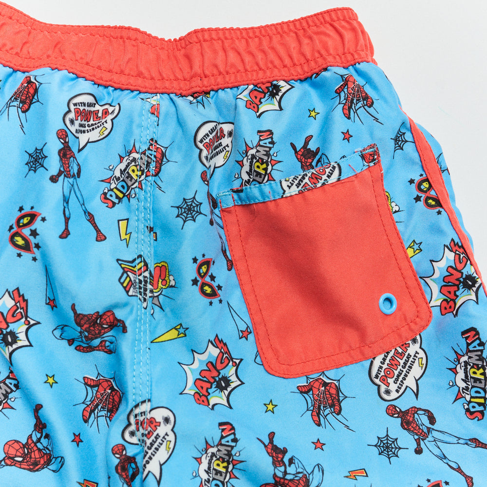 Spiderman Swim Shorts - Size 5/6