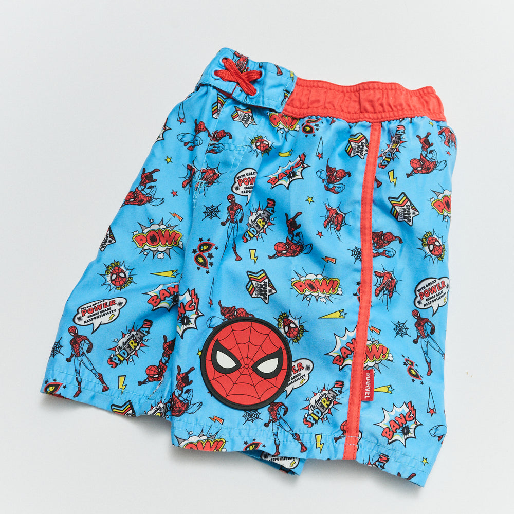 Spiderman Swim Shorts - Size 5/6
