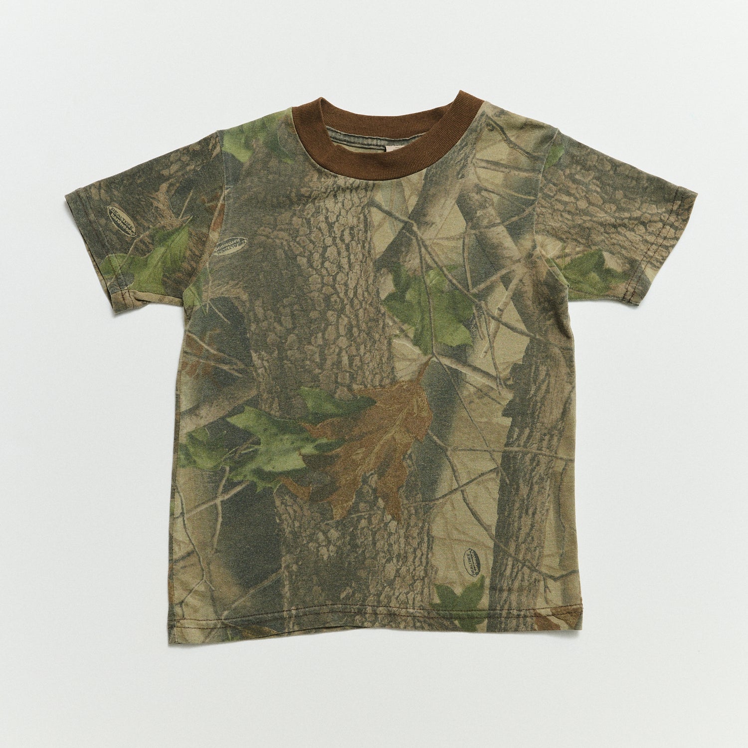 Camo Ringer Tee - Size 6/7