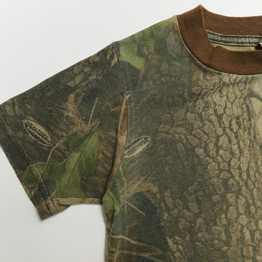 Camo Ringer Tee - Size 6/7