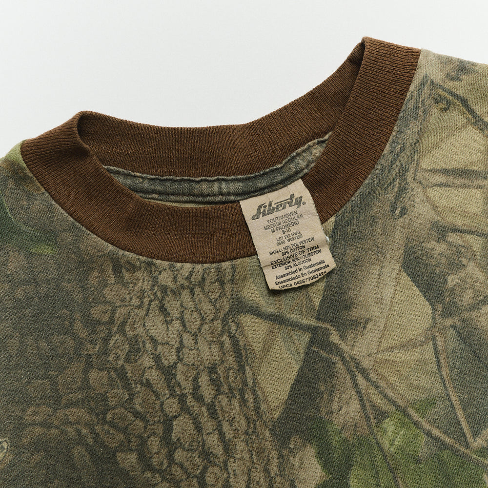 Camo Ringer Tee - Size 6/7