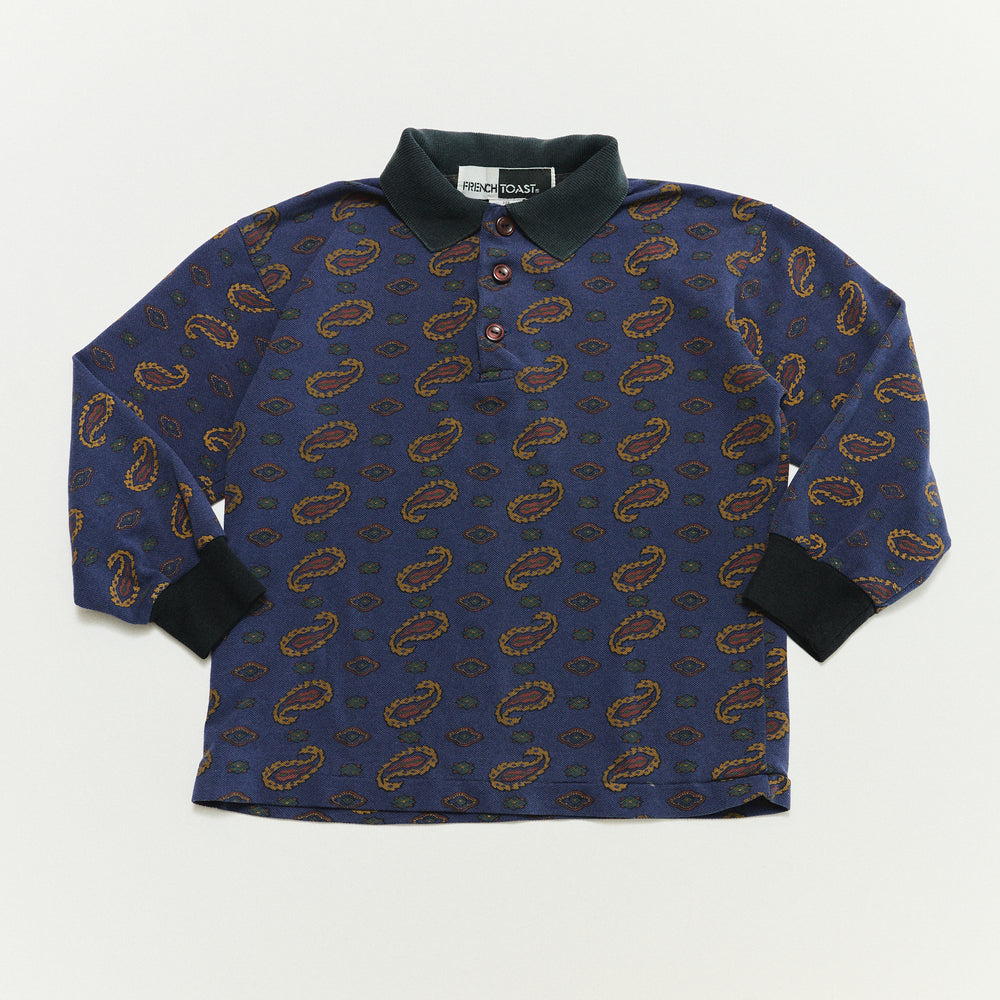 Paisley LS Polo - Size