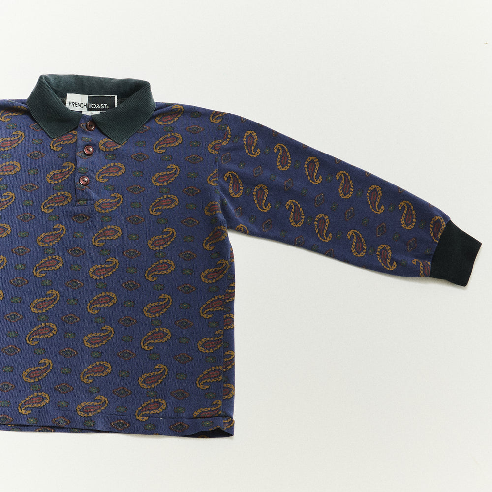 Paisley LS Polo - Size