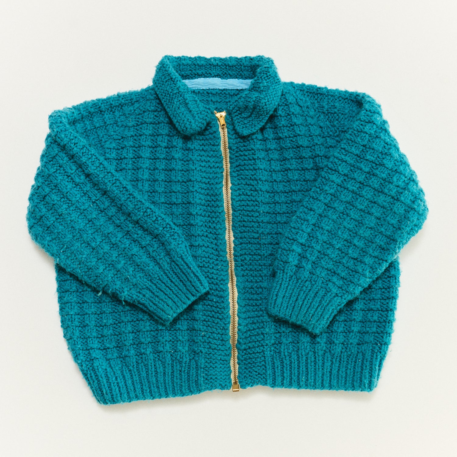 Vintage Zip Up Cardigan - Size 5/6