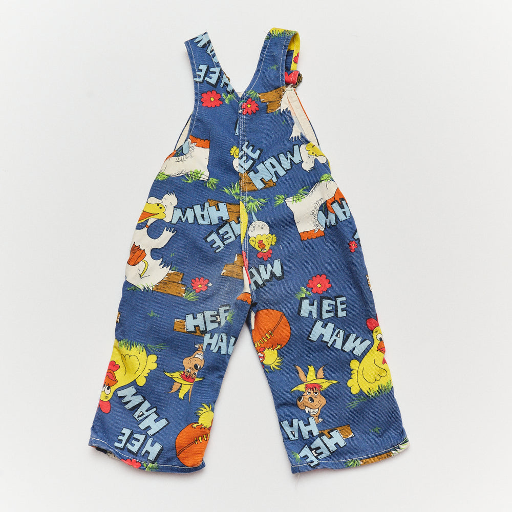 Liberty Hee Haw 70s Overalls - Size 12/18M