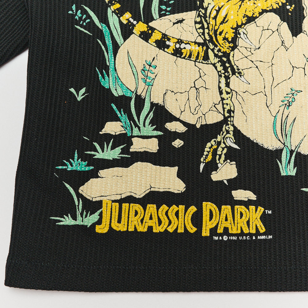 Jurassic Park 1992 Waffle Shirt - Size 4/5