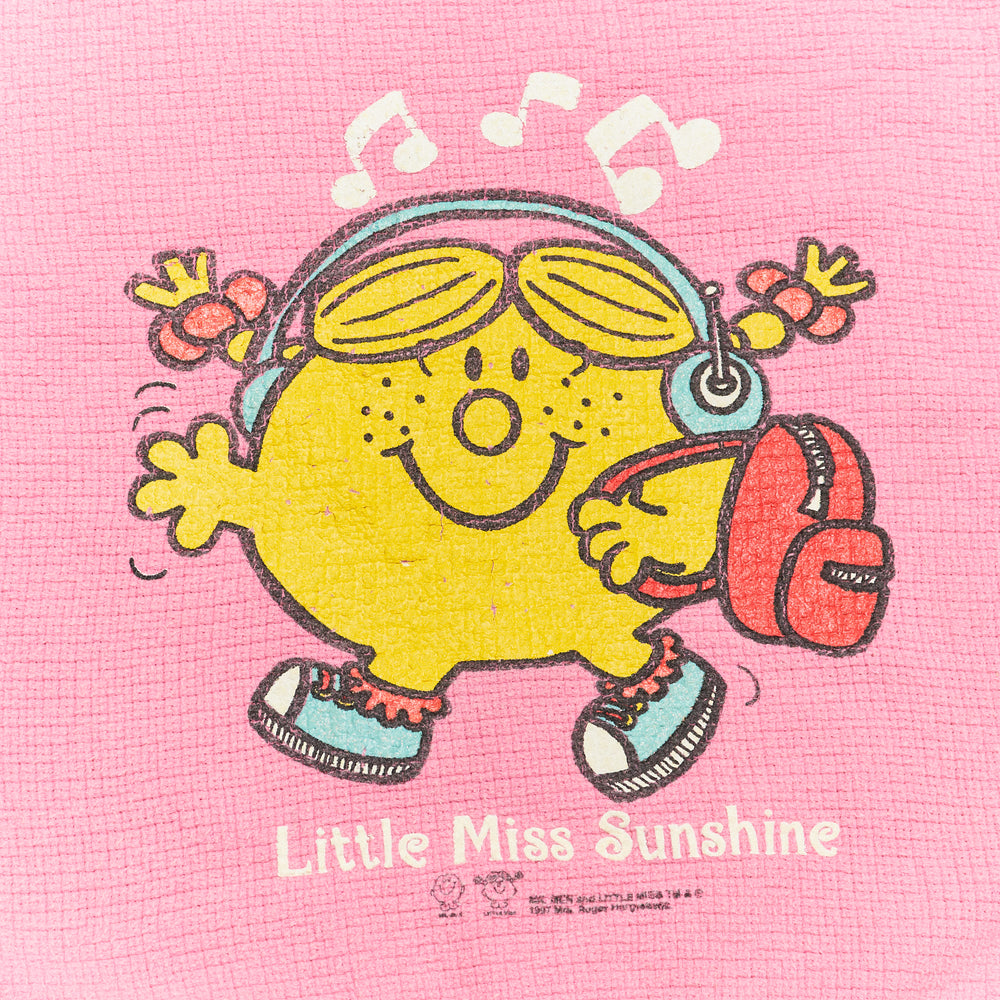 Little Miss Sunshine 90s Waffle Crewneck - Size 5/6