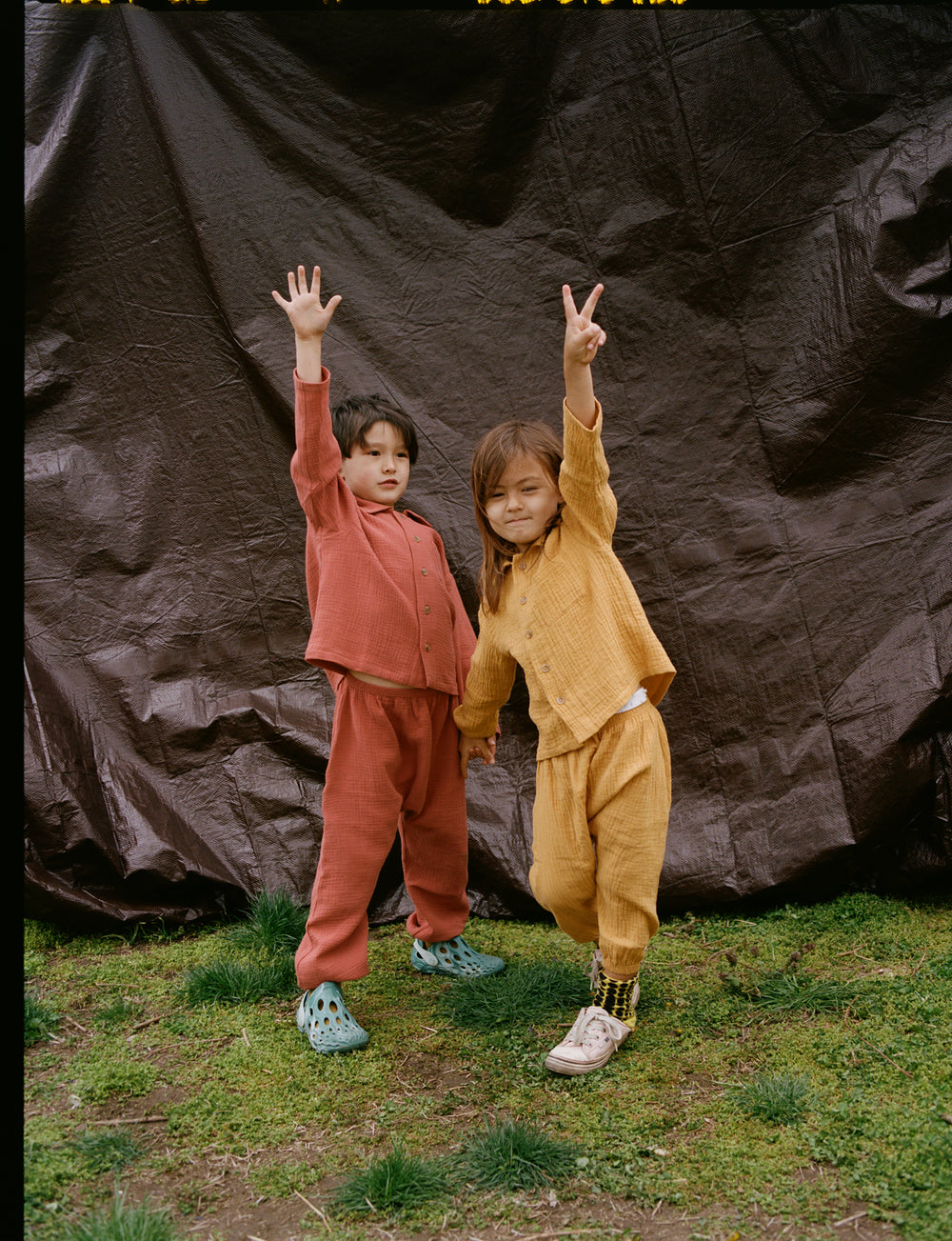 Grover Pants in Rusty Red