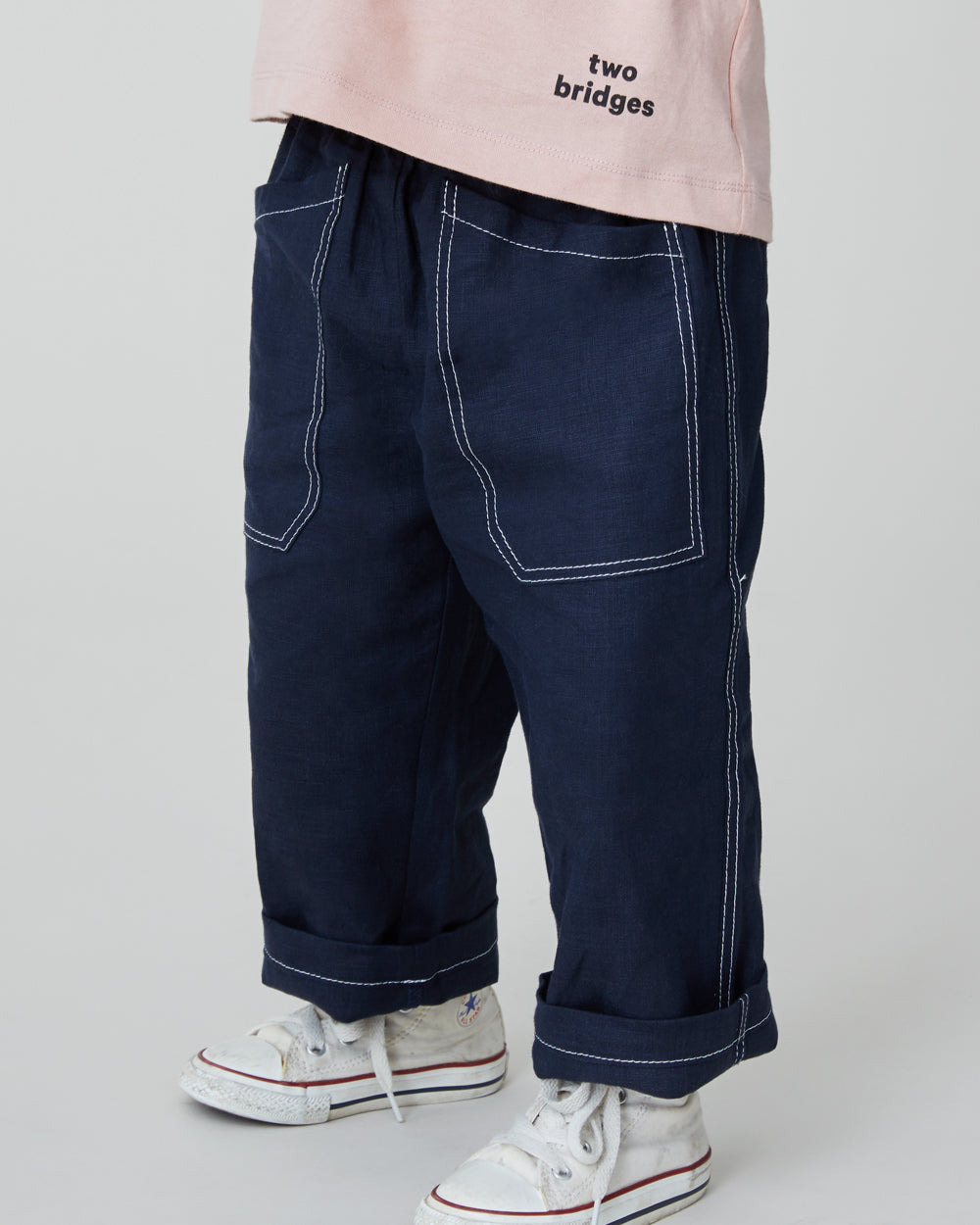 Chatham Trouser in Navy Black